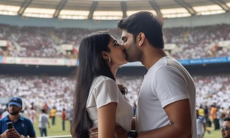 Casal Se Beijando